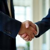 Client handshake at meeting