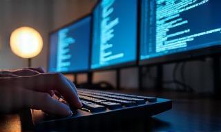 Hands-on coding behind workstation